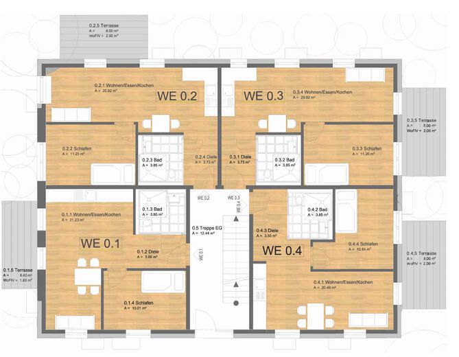 Kapitalanlage mit Perspektive – 2-Zimmer-Apartment in Nürnberg-Reichelsdorf – Grundriss_EG