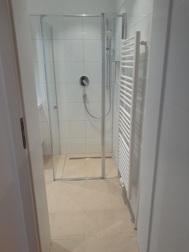 Ebenerdige Dusche