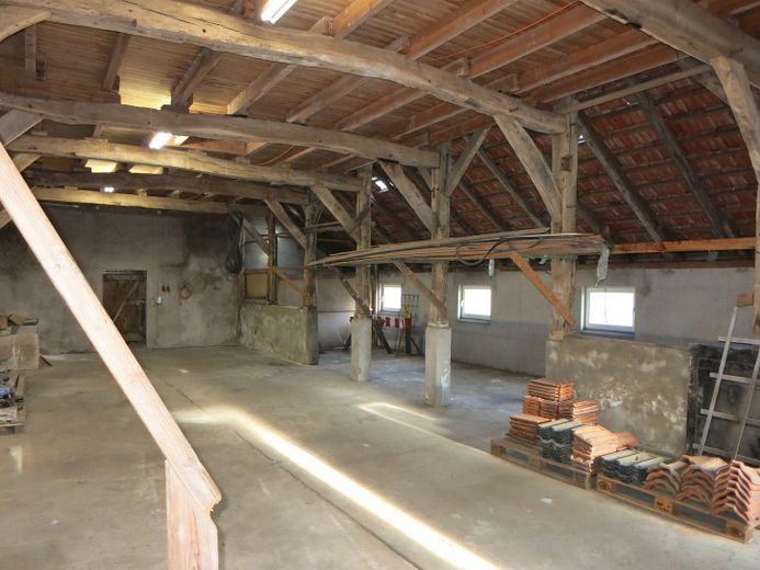 Resthof / Landhaus + 600 m² Hallenfläche – Wohnen & Arbeiten in Westerstede – Remise Halle 2