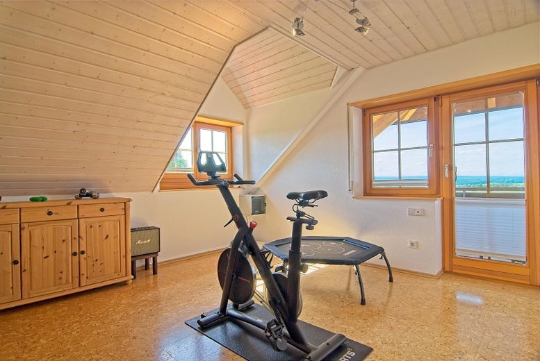 Prestigious A+ country house with in-law apartment on park-like grounds – Fitnessraum /  Kind 2