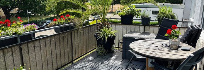 Helle 4-Zi-Wohnung in ruhiger Lage in Rastatt - mit Balkon, Garage, Garten