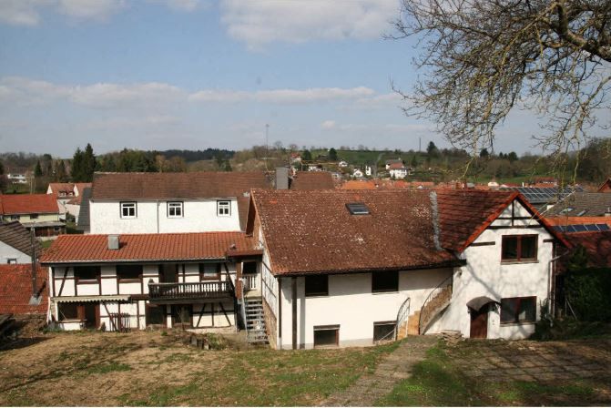 Blick aus dem Garten