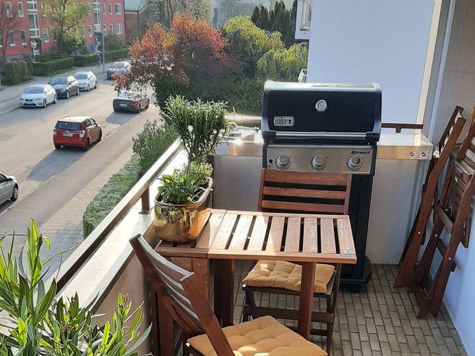 Balkon Richtung Westen