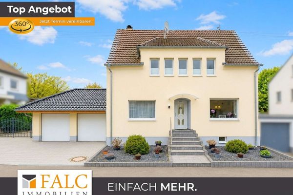 Casa unifamiliar en una parcela de 927 m²: modernizada, energéticamente eficiente y adaptada para familias