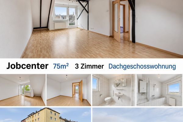 Jobcenter – جوب سنتر – Джобцентер – deine neue Wohnung ist fertig!