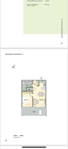 Top moderne, neuwertige 2 ZiKüche/Bad/ großer Balkon - Königsbergerstraße 1b – Foto 22