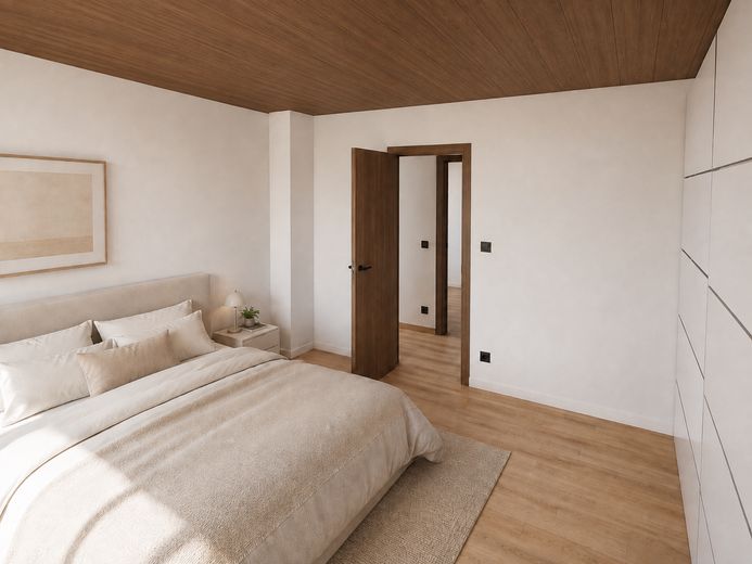 5% AfA - Auf 69 m² stilvoll Wohnen oder mit Rendite vermieten – The Attic Apartment – Schlafen