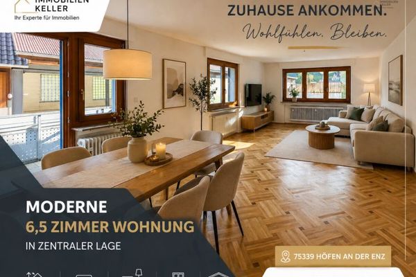 Abitare come in una casa propria – spazioso appartamento di 6,5 locali in posizione centrale