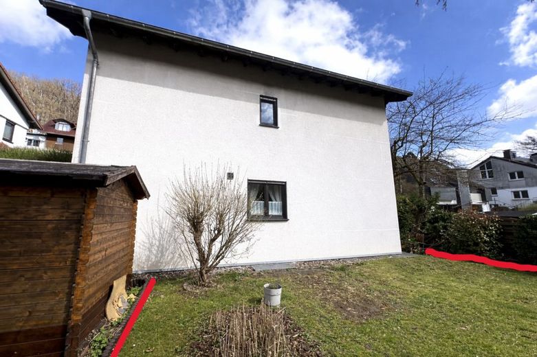 3-4 Zi. Maisonettewohnung mit Balkon, Garage und Garten in naturnaher Lage in Wuppertal-Beyenburg – Gartenanteil