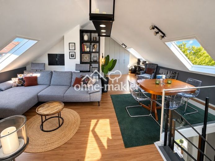 2,5-Zimmer-Maisonette mit Atelier, Dachterrasse & Stellplatz & provisionsfrei – Foto 1