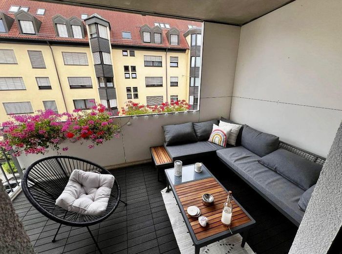 Moderne 2-Zimmer-Neubauwohnung mit hochwertiger EBK - Stilvoll wohnen in bester und ruhiger Lage – Balkon