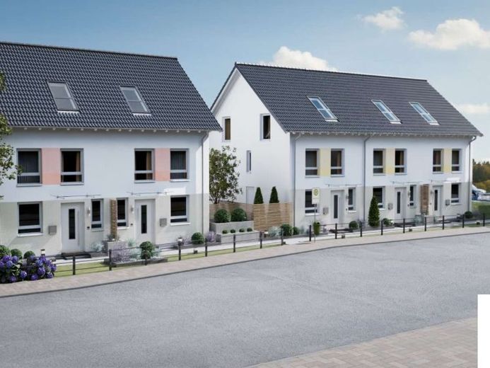 Reihenendhaus im KFW40-QNG Standard in verkehrsgünstiger Lage von Rüdesheim – Foto 1