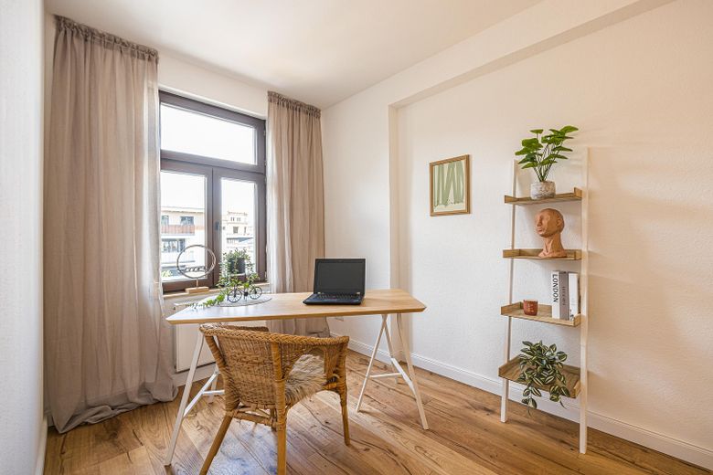 *Seltene Gelegenheit: 4-Zimmer Altbau im Leipziger Waldstraßenviertel | Provisionsfrei | Erstbezug* – Büro / Kind 2