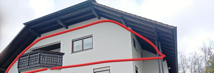 Ramstein-Miesenbach emplacement premium au Seewoog – Spacieux appartement mansardé de 3 pièces (118 m²) – Frontansicht 