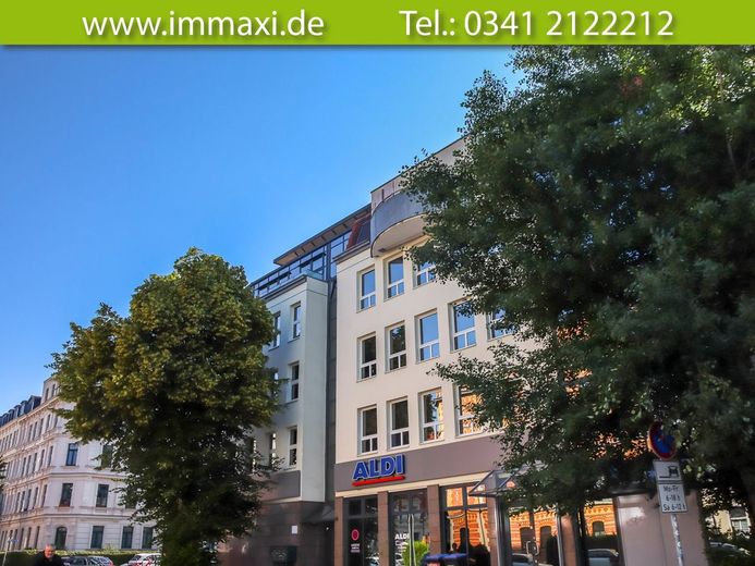LEIPZIG-GOHLIS + 3-RAUM WOHNUNG MIT BALKON + AUFZUG AB SOFORT – Eingang-Natonekstraße-18