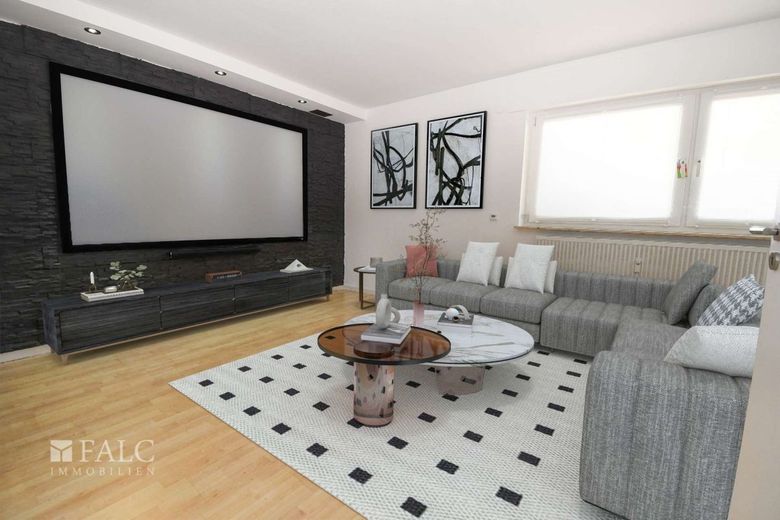 Maisonette-Wohnung mit Großzügigkeit und Komfort - modernes Wohnen auf zwei Ebenen – Zimmer 3 virt. möbliert