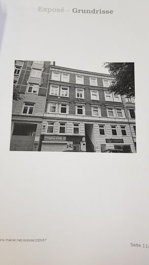 Winterhude, Fahrradstrasse, hell, kernsaniert,  WG-geeignet, kompl. Wohn-Küche, frei 1.10.2026 – Aussenansicht