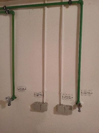 Anschlüsse Waschmaschienen