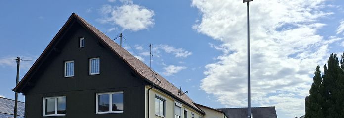Hausansicht von Westen