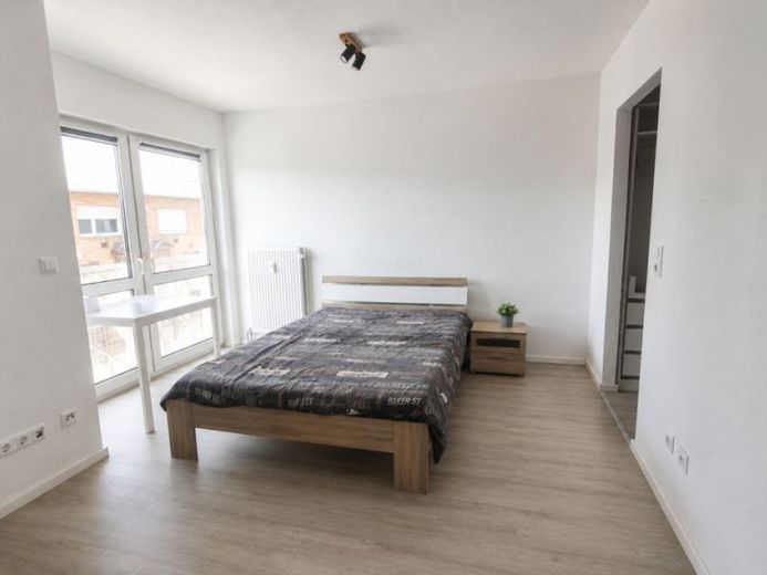 Schöne, möblierte 1-Zimmer-Wohnung 21 m² mit Pantryküche in Mannheim zu vermieten. – Foto 1