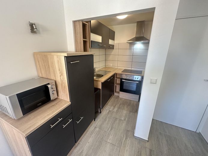 Möblierte 2-Zimmer-Wohnung in Villinger Altstadt – Einbauküche