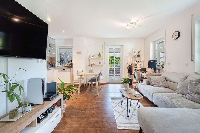 Einliegerwohnung Wohnzimmer