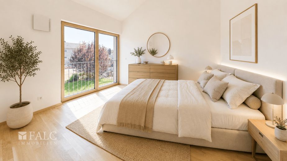 Wohnen mit Zukunft-BAUFRITZ Haus-energieeffizient und familienfreundlich! – Schlafzimmer - Digital Eingerichtet