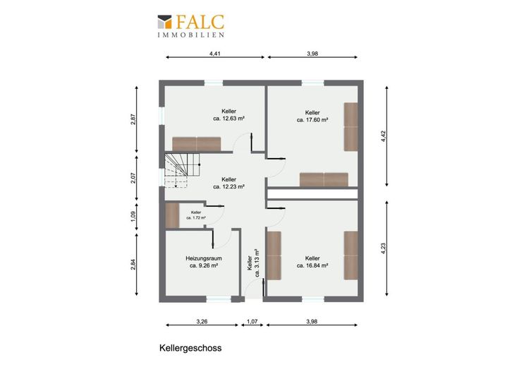 *Reserv.* Hör´mal wer da hämmert // Ihr Sanierungsprojekt! - FALC Immobilien – Grundriss Kellergeschoss