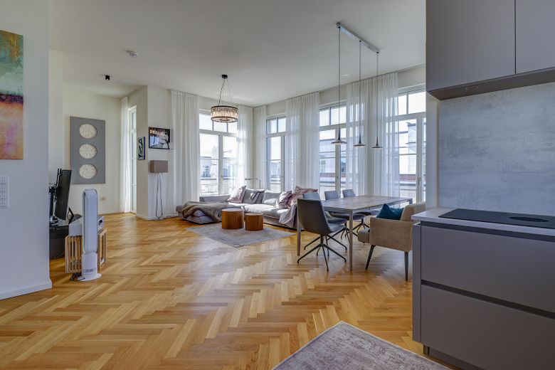 Volkspark'ta seçkin penthouse – Fotoğraf 4