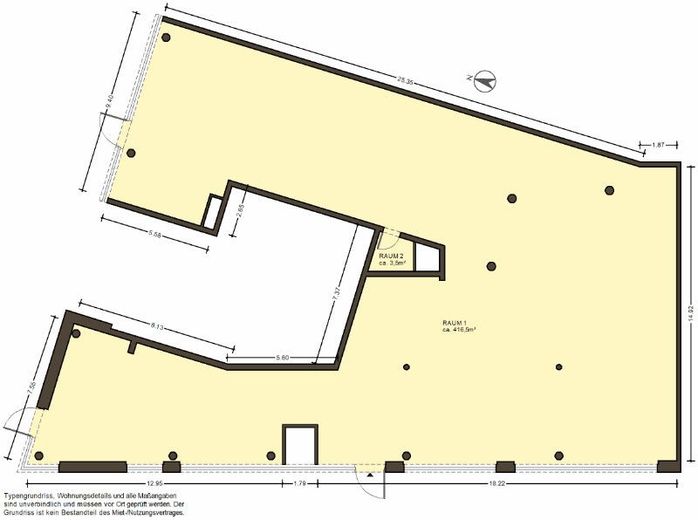 Premiumlage am Wasser - Gewerbefläche in der Hamburger HafenCity – Grundriss_AmStrandkai