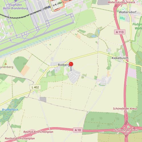 Eckgrundstück in Schönefeld (bauträgerfrei) – Lageplan