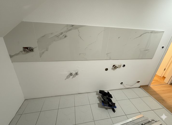 Ein Teil des Küchenbereichs