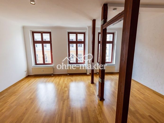 Listed monument-protected maisonette · 137m²· 70 m² roof terrace · elevator · vacant · Leipzig Zentrum-Nord – Foto 1