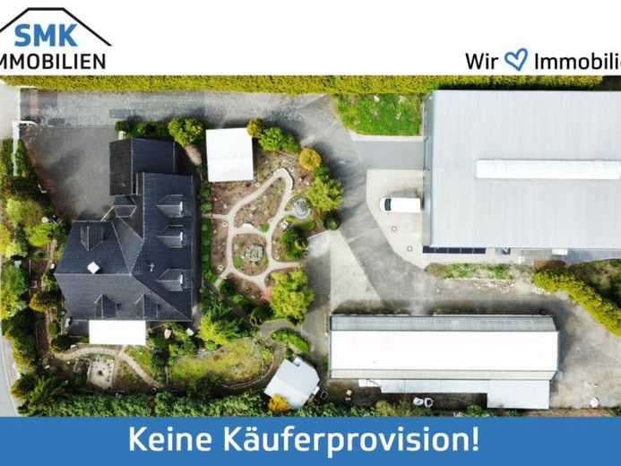 Commerce et habitation intelligemment combinés – halls, aile de bureaux et maison d’habitation à Verl-Kaunitz ! – Photo 1