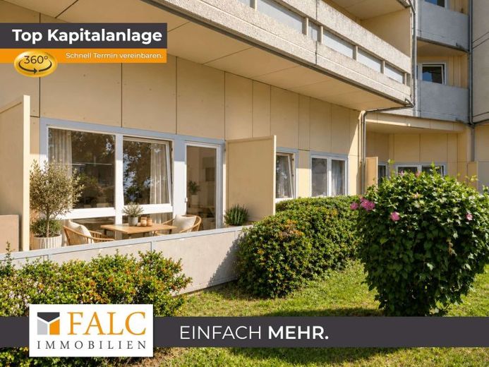 Appartamento accessibile al piano terra con 2 locali e balcone – affittato e con posto auto – Foto 1