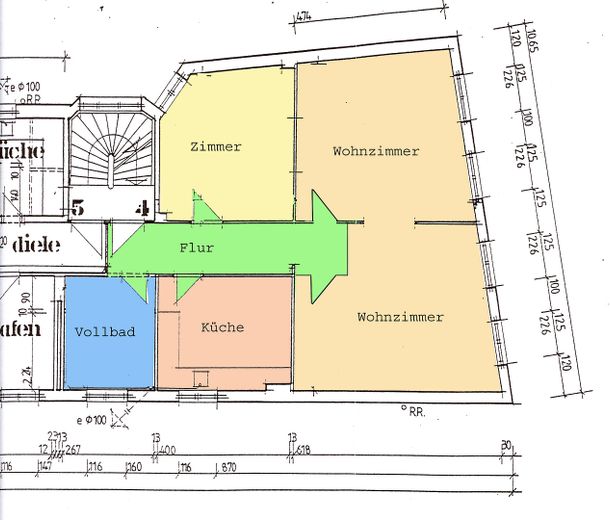 Nordermarkt: Großzügige, attraktive Altbauwohnung mit Blick auf den Nordermarkt – Foto 4