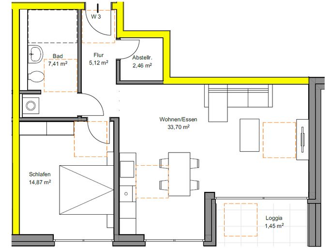 Modern, zentral und barrierefrei wohnen – Neubauwohnungen in Brakel – Wohnung im 2. OG