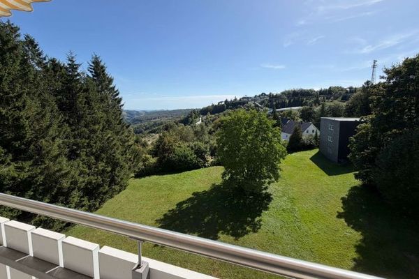 Traumhafte Aussicht auf die Kappe, 2-Zimmer-Wohnung mit Balkon