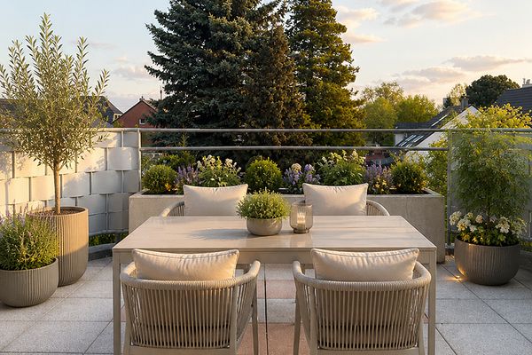 Wohnung mit großer Dachterrasse - Hücheln - 10 Minuten bis Köln