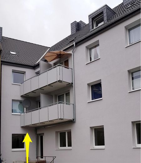 Rückseite Balkon