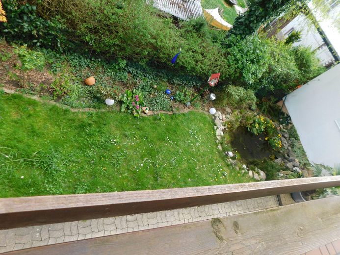 Blick vom Südbalkon