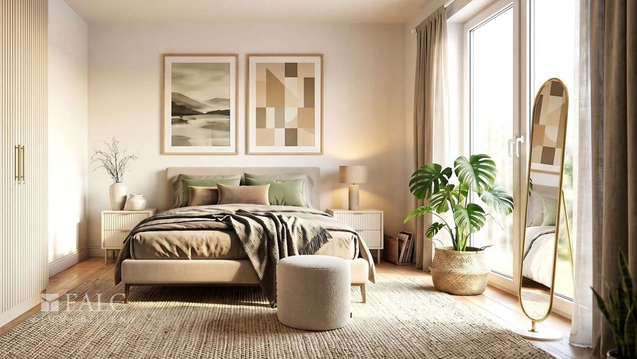 Mehr drin - von Anfang an: Etagenwohnung mit Komfort, Stil und Ausblick! – Schlafzimmer