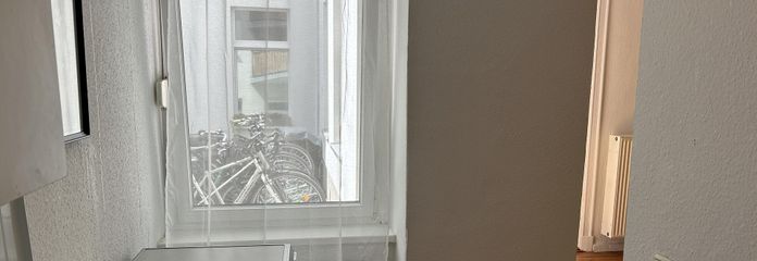 Küche Blick auf Hof