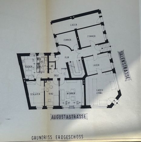 High-Traffic-Fläche in Witten: Ihre Business-Bühne an der Galenstraße 27 – Grundriss EG.Laden+Lager