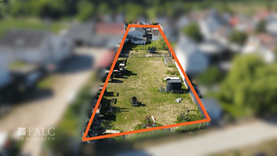 AUFGEPASST!!! 1.942 m² großes Grundstück mit Altbebauung in Bensheim!!!!!! – Gesamtgrundstück hinterer Teil