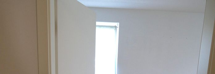 Blick Flur-Schlafzimmer