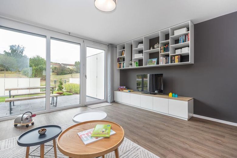 EG Wohnzimmer / Terasse 