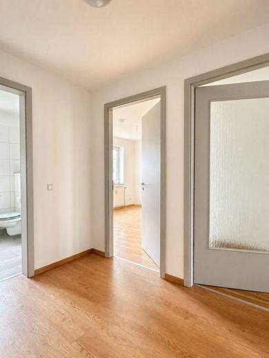 Aufgepasst! Sanierte 2-Raumwohnung mit Balkon in der Mansfelder Straße! – Diele