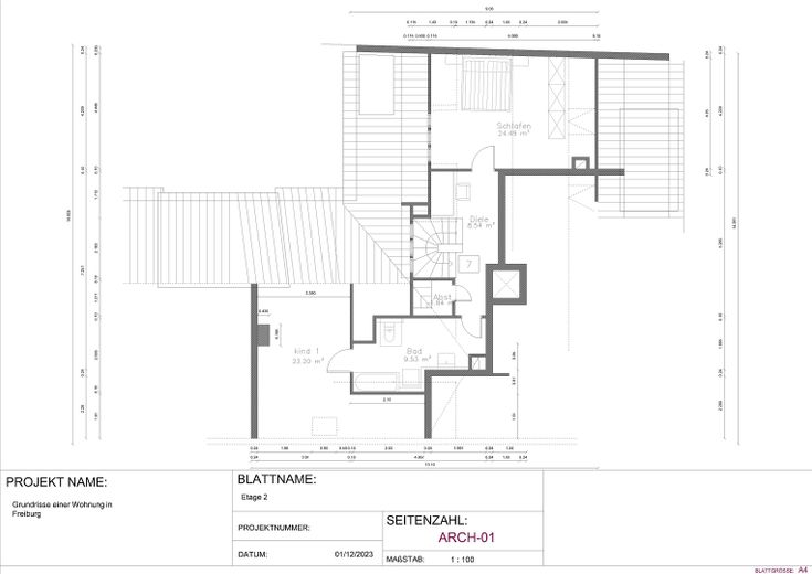 3-Zi-Maisonette, 106 m² 🏔️ Schwarzwaldblick, neue Küche, frisch renoviert, 2 TG – oben: Eltern, ganze Etage