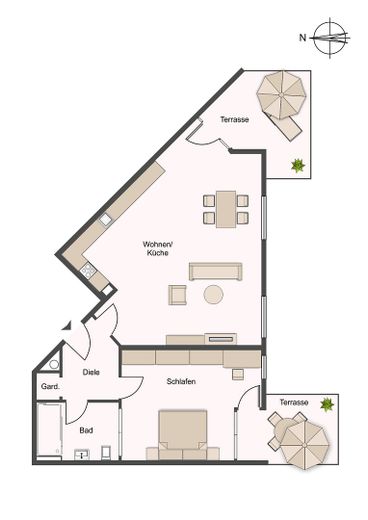 Appartamento completamente ristrutturato con cucina componibile, due terrazze ed esposizione a sud, da privato – Foto 12